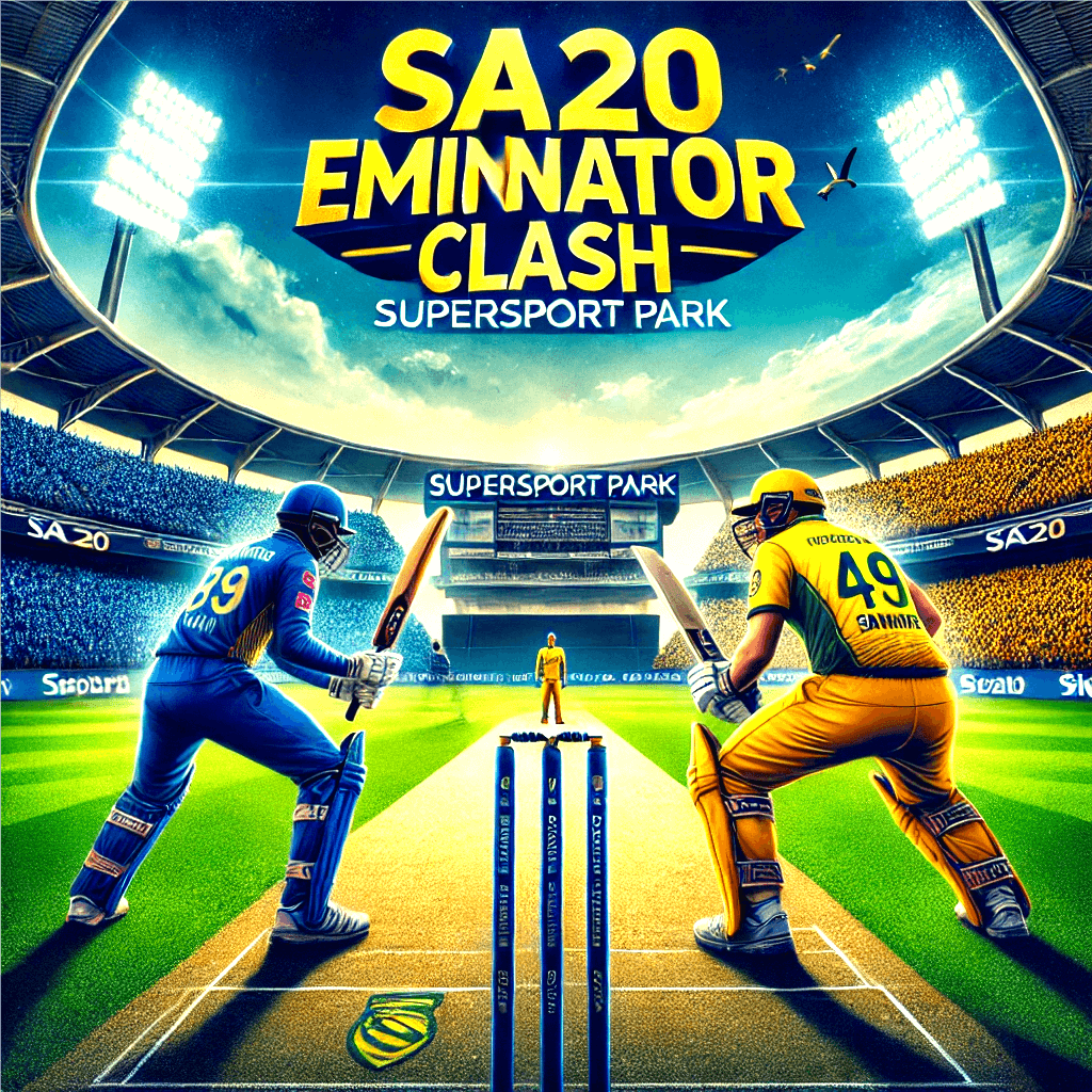 SA20 2025 Eliminator: Sunrisers Eastern Cape face Joburg Super Kings in a thrilling knockout clash on Feb 5. One team advances, one exits—don't miss it!